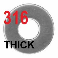 Thick Washers Stainless Steel